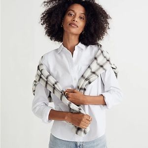 Madewell Shrunken Button-Up Oxford Shirt